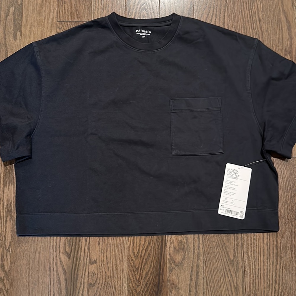 Athleta Classic Cotton Crop Tee